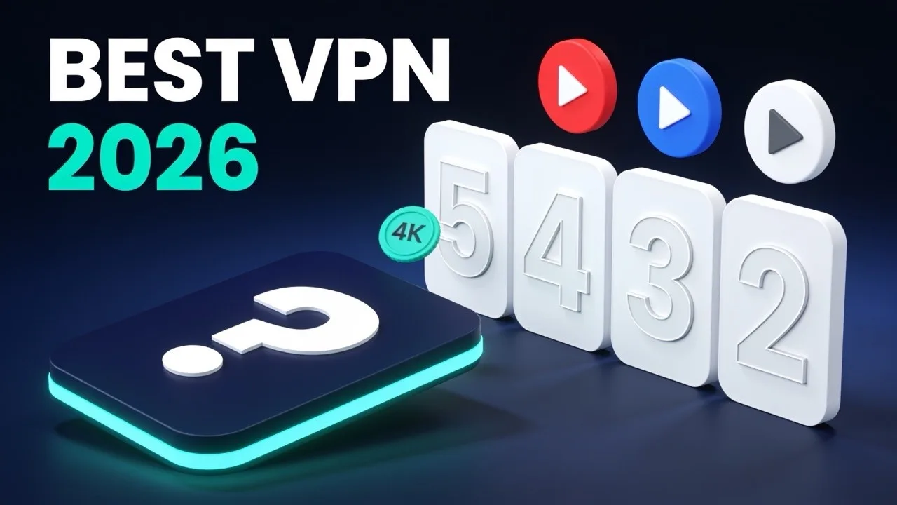 Best VPN for Streaming in 2026 (Top 5 Tested & Ranked)